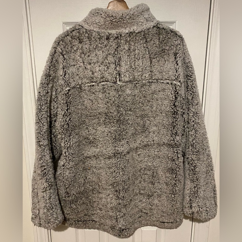 Fuzzy Half Zip Jacket - image 3